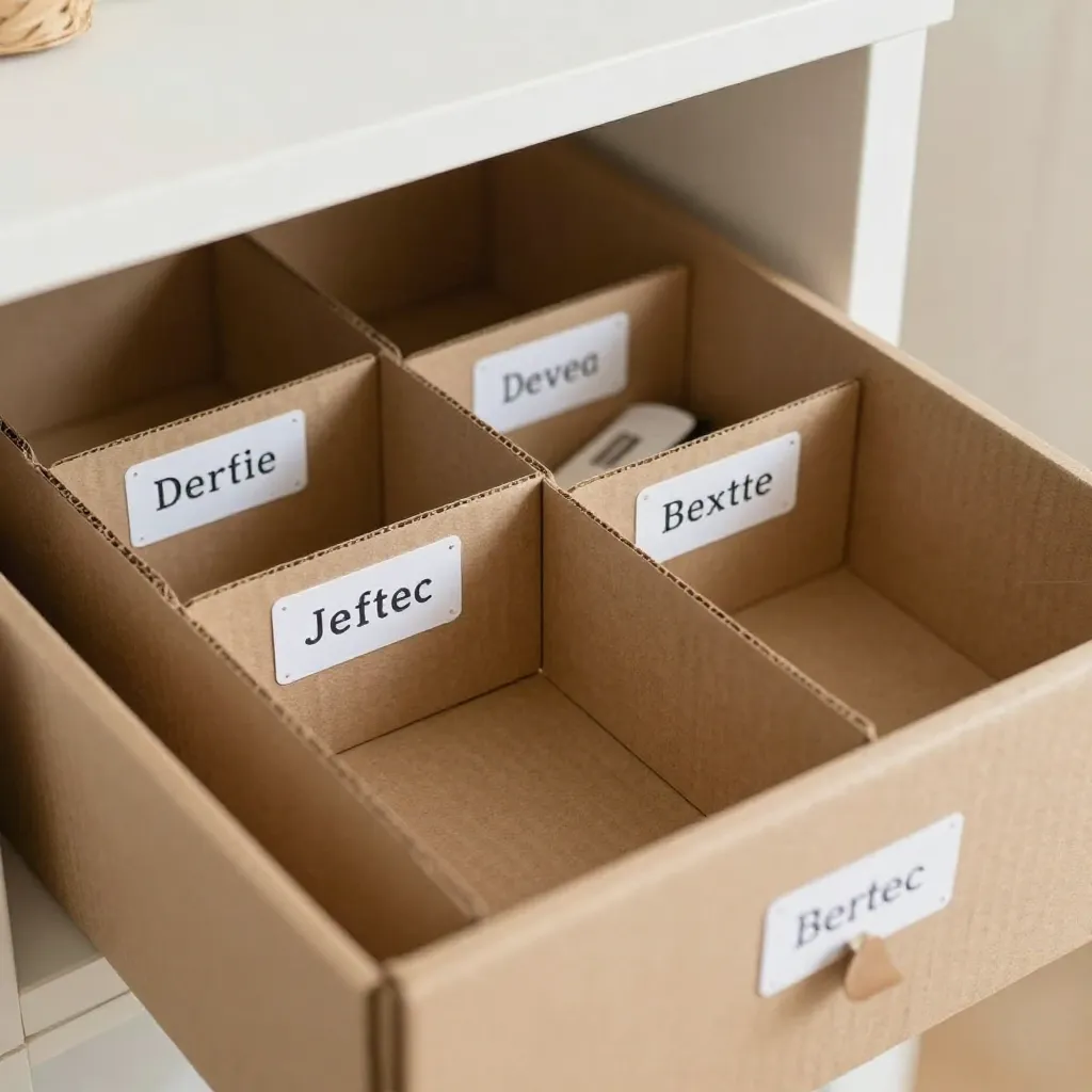 DIY organizers made from recycled materials
